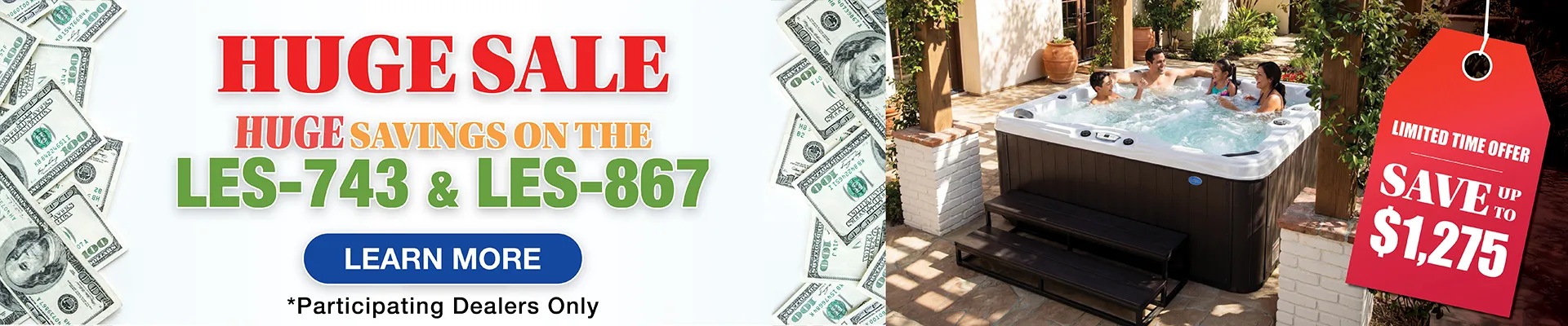 Calspas hot tub being used in a family setting - New Rochelle